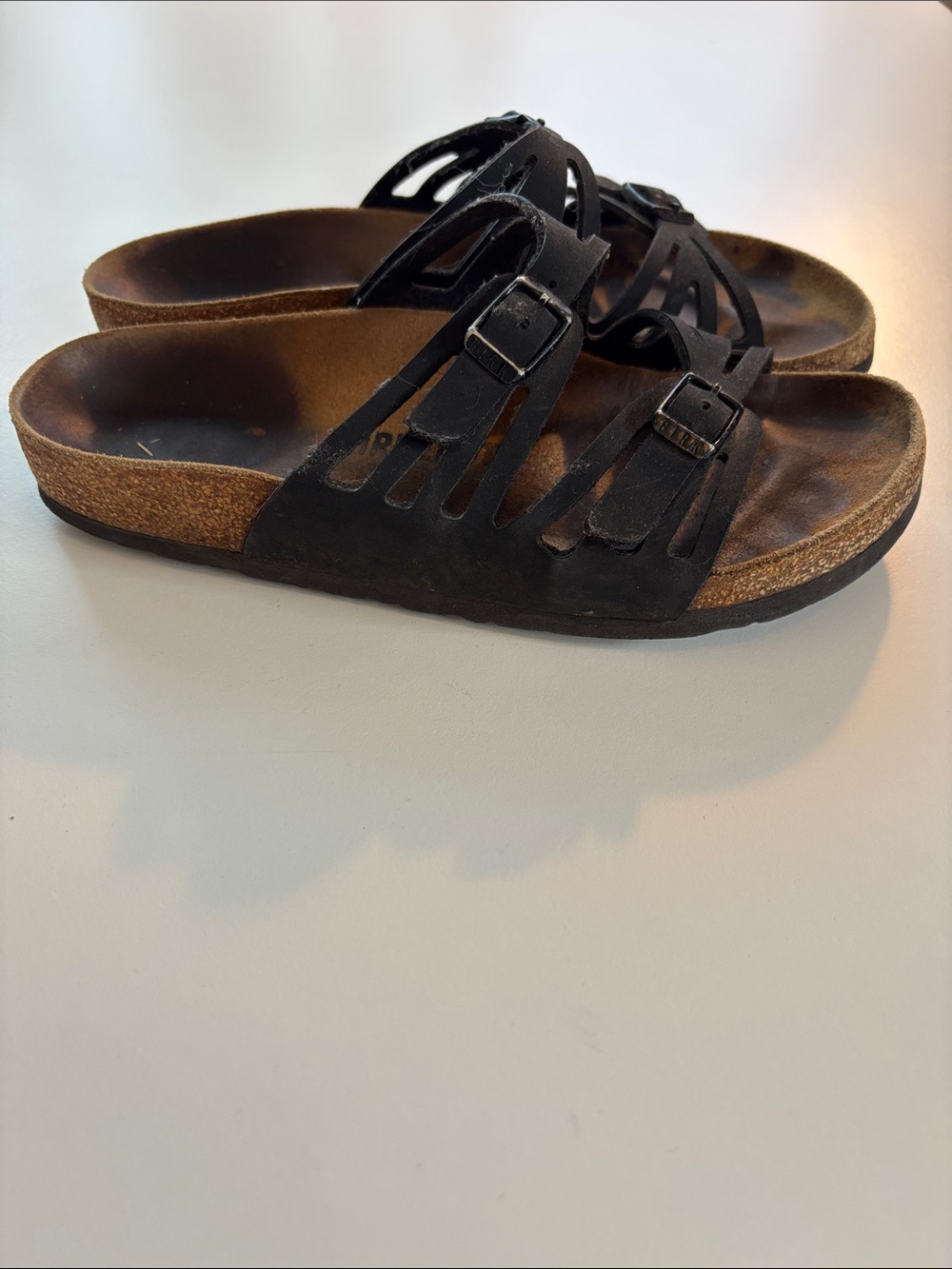 Birkenstock Black Triple-Strap Women's Sandals